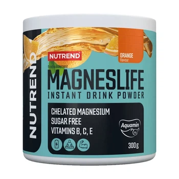 Магній цитрат Аквамін MagnesLife Instant Drink Nutrend апельсин 300 г