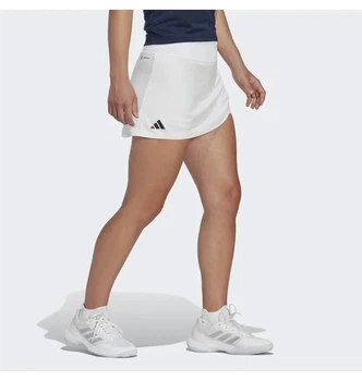 Жіноча тенісна спідниця Club Tennis Skirt спортивна білого кольору Розмір L