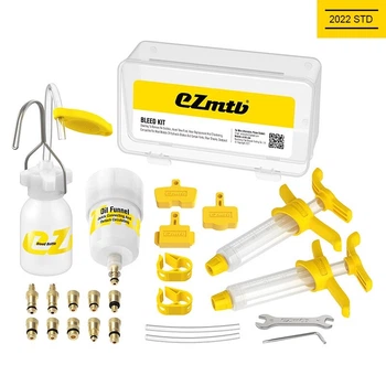 Набор EZmtb metal Bleeding Kit Professional 2022 для прокачки гидравлических тормозов SHIMANO, TEKTRO, AVID, MAGURA