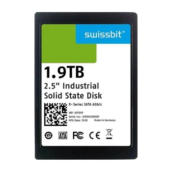 Накопитель SSD Swissbit X-75 1.92Tb SATA 2.5" (SFSA1T92Q2AK8T0-C-8C-246-STD)