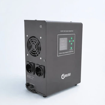 ИБП с правильной синусоидой Europower EPWM-MPS-1500/24 (1050 Вт) 5/10/15/20А, под внешнюю АКБ 24В (AGM/GEL/LFP ), крепление на стену, Q1