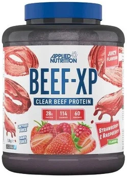 Ізолят яловичого білка Applied Nutrition Beef-XP у порошку 1800 г Полуниця І Малина (5056555202531)