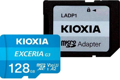 MicroSDXC Kioxia 128 GB microSDXC Exceria G3 (LMEX3L128GG2)