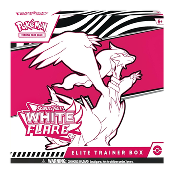 Картки Коллекционная Игра Pokemon Scarlet & Violet White Flare - Elite Trainer Box