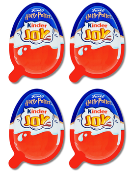 Комплект Kinder Joy 4 шт Harry Potter Гаррі Поттер Funko по 20 г