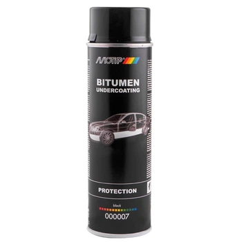 Мастика бітумна MOTIP Bitumen Undercoating чорна аерозоль 500 мл (000007)