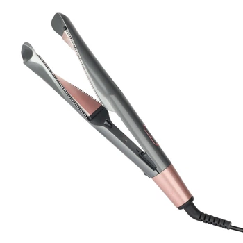 Праска керамічна 2в1 Beauty curler hair 45W Плойка спіральна для завивки та вирівнювання волосся з іонізацією