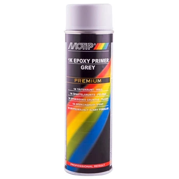 Ґрунт епоксидний однокомпонентний для кузова MOTIP 1K EPOXY PRIMER сірий аерозоль 500 мл (04120)
