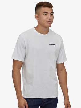 Футболка довга чоловіча Patagonia 38504-WHI S Біла (800070265832)