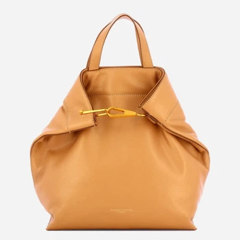 Рюкзак жіночий з натуральної шкіри вміщує формат А4 Gianni Chiarini ZN-11912/COMM-GRN-5313 Глина (800070354428)