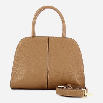 Torebka crossbody damska skórzana IUNTOO 13183-2AO Brązowa (800070358102)