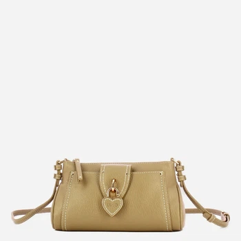 Torebka crossbody damska mała Liu Jo AA6064E1109-01679 Beżowa (800070353982)