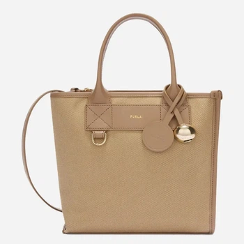 Torebka crossbody damska materiałowa Furla WB02038BX20934947S1007 Beżowa (800070358014)