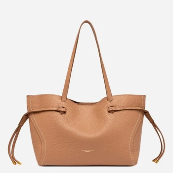 Сумка шопер жіноча з натуральної шкіри Gianni Chiarini BS-11285-RNGDBL-T.U.-5313 Бежева (800070354395)