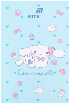 Блокнот Kite Cinnamoroll Термобиндер А5 64 листа Нелинованный (CR26-193)