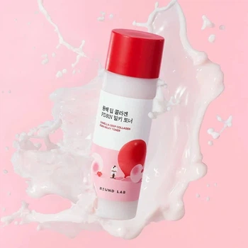 Тонер для лица ROUND LAB Camellia Deep Collagen PDRN Milky Toner 150 мл