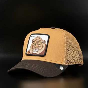 Кепка с сеткой Goorin Bros. The King Lion Trucker 101-2459-HEA02