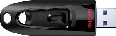 Pendrive SanDisk Ultra 64GB USB 3.0 Black (SDCZ48-064G-U46)