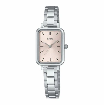 Женские классические часы Casio LTP-V009D-4E серебристые