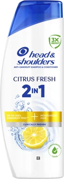 Шампунь проти лупи Head & Shoulders Цитрусова свіжість 2-в-1 400 мл (8006530305372)