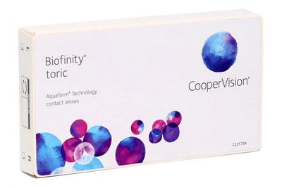 Контактные линзы Biofinity Toriс Cooper Vision