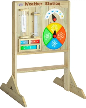 Tablica manipulacyjna Classic World Edu 2 w 1 kredowa do nauki czasu i pogody CW70066 (6927049070662)