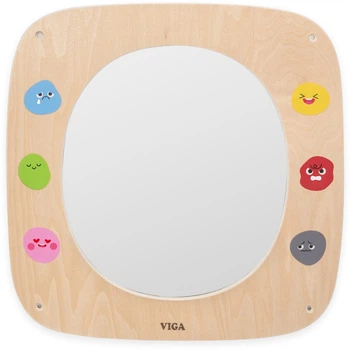 Tablica manipulacyjna Viga z lustrem i emotkami 44806 (6971608448065)