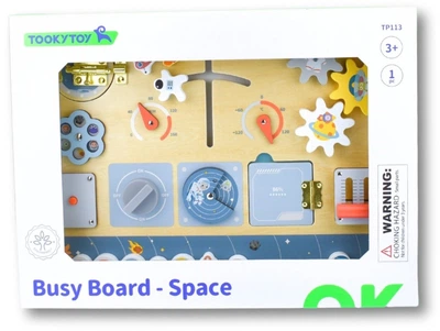 Tablica edukacyjna Tooky Toy Statek kosmiczny: Astronauta TP113 (6976831550936)
