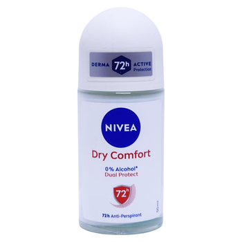 Дезодорант-антиперспірант для тіла кульковий сухість і комфорт NIVEA deo r-on 50 ml dry comfort