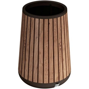 Горщик для квітів Keter Deco Conic Planter Tall Venetian Brown 261036