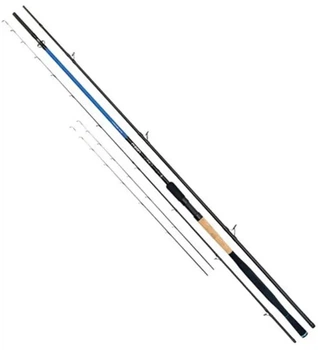 Вудилище фідерне Daiwa N’Zon 2.0 Distance Feeder карбон HMC+ далекі закидання, чутливе, з вершинки в тубусі