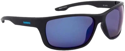 Окуляри Shimano Antares поляризаційні UV400 для риболовлі Grilamid TR 90 Blue Mirror
