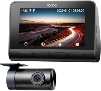 Відеореєстратор 70mai A810S Dash Cam 4K + Rear Cam RC24 (A810S-2)