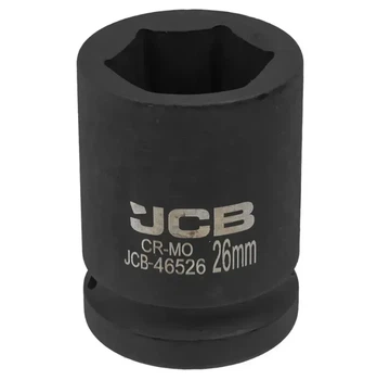 Головка 6-гранна 3/4" ударна 26 мм JCB-46526
