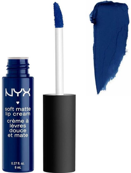 Жидкая помада с матовым финишем Nyx Soft Matte Lip Cream Moscow SMLC31 глубокий синий 8 мл