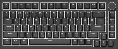 Klawiatura przewodowa Ajazz AK820 Red Switch USB Black (AK820-R-B)