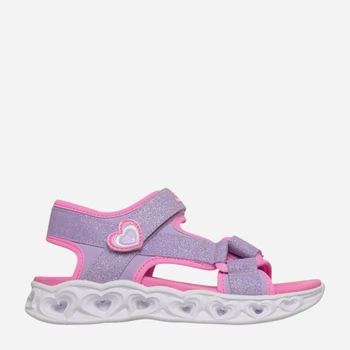Підліткові спортивні сандалії для дівчинки Skechers 303114L LVPK 35 Лавандові (199252376749)
