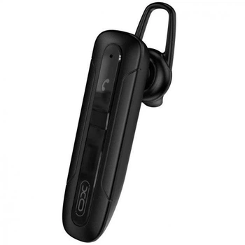 Bluetooth гарнітура XO BE28 для телефону V 5.0 70mAh навушник на вухо для роботи длч дзвінків Чорний