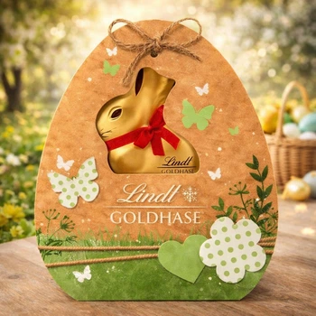 Пасхальный набор Lindt Natur Edition Großes Geschenk 345g