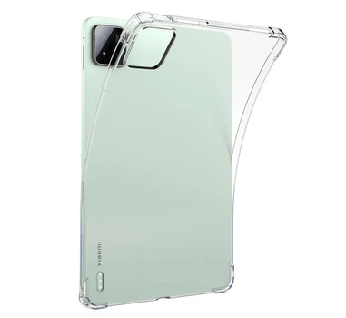 Силиконовый чехол бампер Primolux Silicone для планшета Xiaomi Pad 7 / Pad 7 Pro 11.2" - Clear