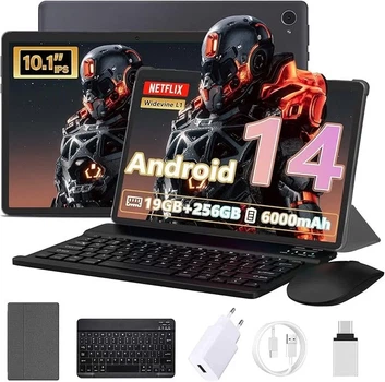 Планшет 10.1" GOTOWOD TabletPad 8+11/256 ГБ Android 14 6000 mAh Чорно-сірий Б/В