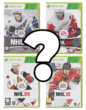 Игра Microsoft Xbox 360 NHL 07 08 09 10 в Ассортименте Русские Субтитры Б/У