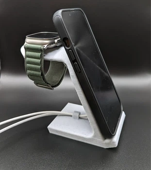Підставка-органайзер 2 в 1 для Apple Watch та iPhone. Aivory