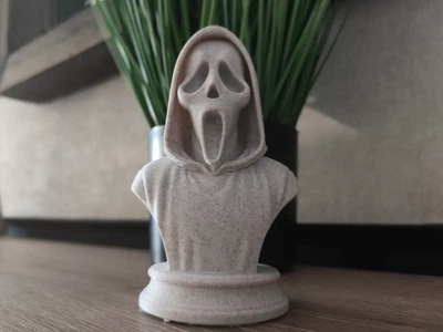 Статуетка погруддя Ghostface маска крик для декору кімнати та подарунка. Aivory
