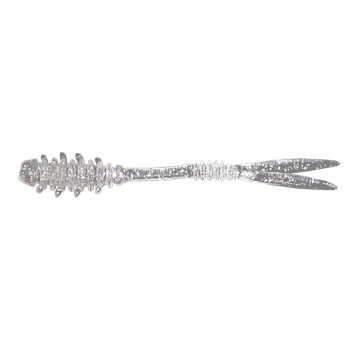 Силикон Jackall Amiami 1.5"(10шт) Clear Holo Flake