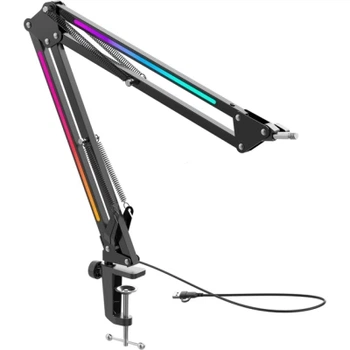 Стойка для микрофона Fifine BM38 RGB Black (BM38)