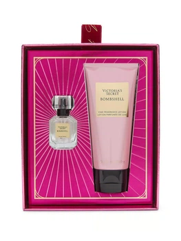 Подарочный набор Bombshell из люксовой коллекции Victoria's Secret(мини парфюм+крем для тела)