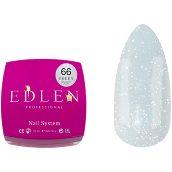 EDLEN Builder Gel Flash Світловідбиваючий гель №66, 15 мл