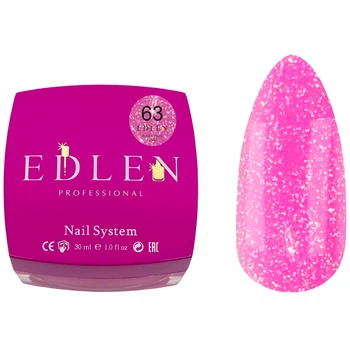 EDLEN Builder Gel Flash Світловідбиваючий гель №63 30 мл