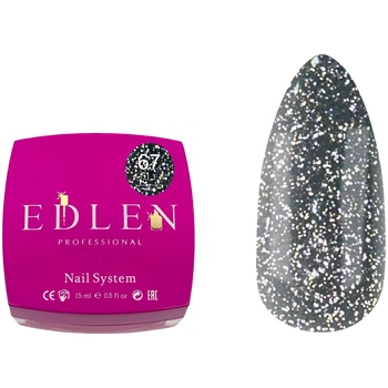 EDLEN Builder Gel Flash Світловідбиваючий гель №67, 15 мл
